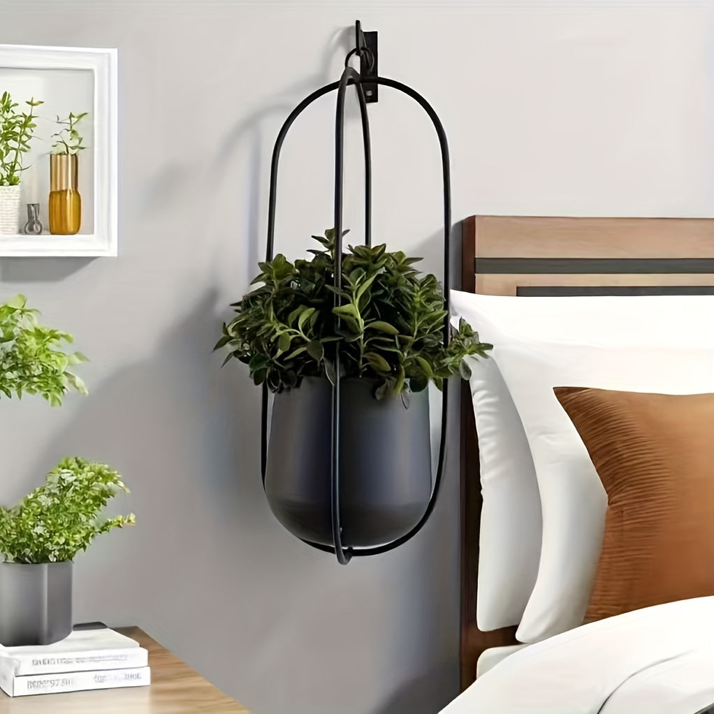 Classic Iron Wall Hanging Planter by Snagg A Wall Planter