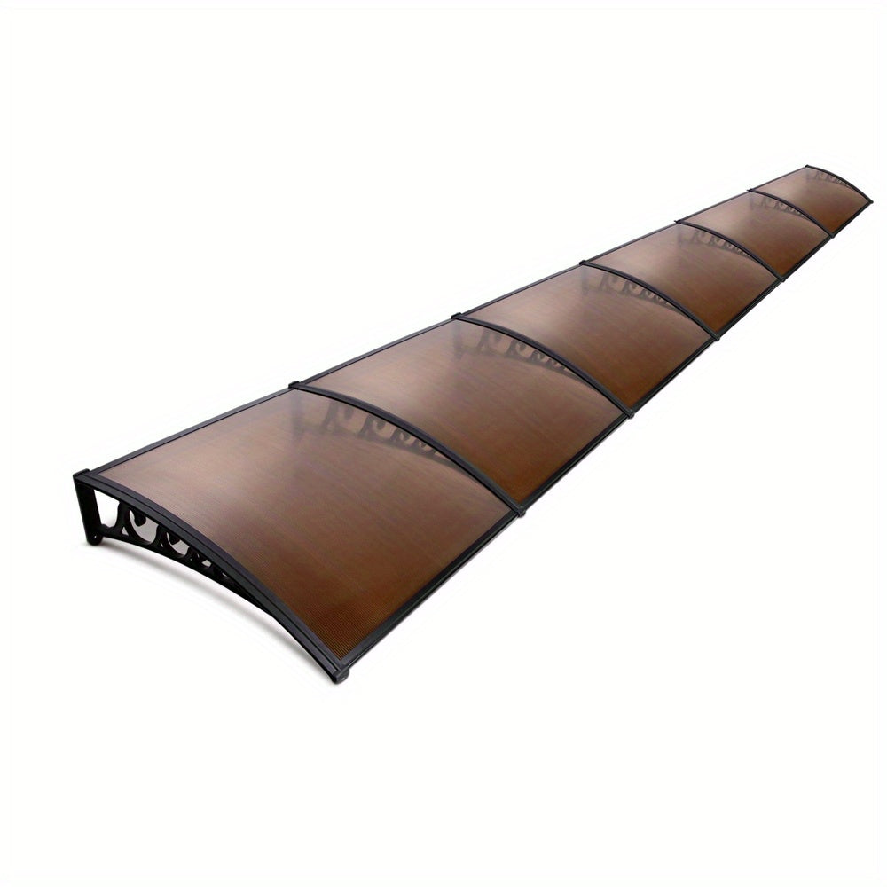 1m x 6m Brown Hollow Board Awning by Snagg An Awning