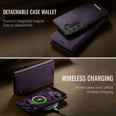 Magnetic Leather Wireless Charging Wallet Case – Samsung Galaxy S23 Series