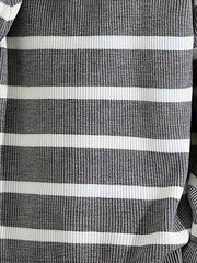 Casual Knitted Men’s Pullover with High Neck & Quarter Zip - SnaggIt