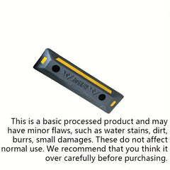 Heavy Duty Rubber Parking Stopper by Snagg A Wheel Chock