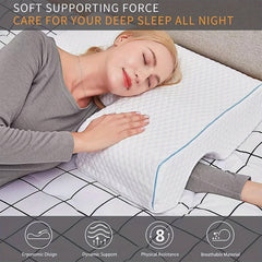 Couple’s Spinal Alignment Arch Pillow – Zero Pressure Design by Snagg A Pillow