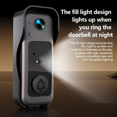Wireless Video Doorbell with 4.3″ Display by Snagg A Doorbell Camera