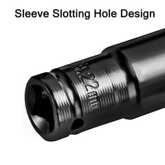 20 Pcs 1/2’’ Drive Hex Impact Socket Set — Deep Metric 8–32mm - 1set (20pcs) - Other Power Tools