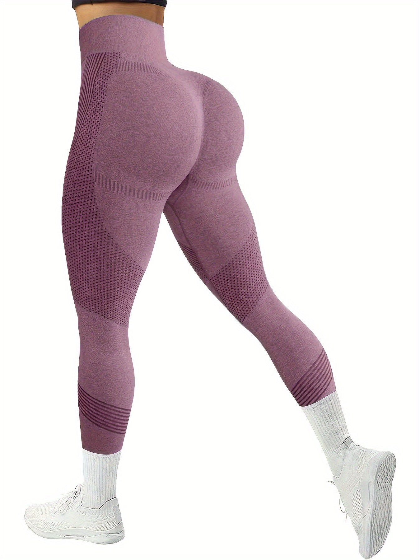 Women’s 4-Pack Seamless Stripe Yoga Leggings by Snagg A Pant