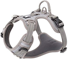 Grey Tactical Dog Collar & Leash Set by Snagg A Harness