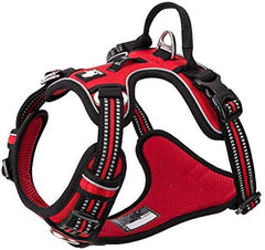 Red Tactical Dog Collar & Leash Set by Snagg A Harness
