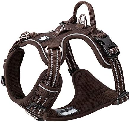Brown Tactical Dog Harness by Snagg A Harness
