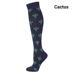 Unisex Compression Socks 20–30 mmHg Graduated Support for Nurses, Runners & Travel
