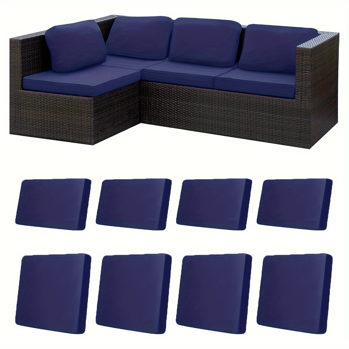 Outdoor Cushion Cover Set by Snagg A Cushion Cover