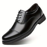 Men’s Black Lace-Up Dress Shoes by Snagg A Shoes