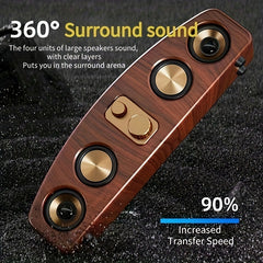 5.0 Channel Wireless Soundbar System by Snagg A Portable Speaker