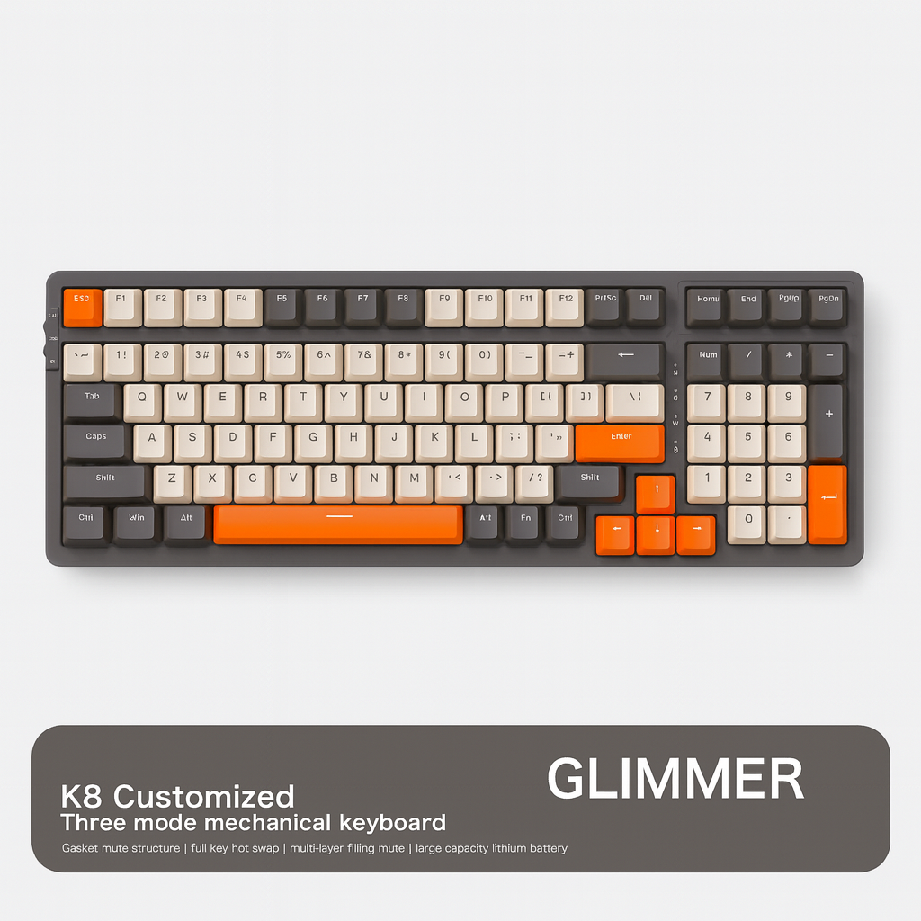 100 Key Wireless Mechanical Keyboard by Snagg A Keyboard