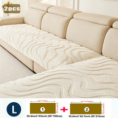 2pcs Bohemian Modern Wave Sofa Cushion Cover Set by Snagg A Sofa Cover