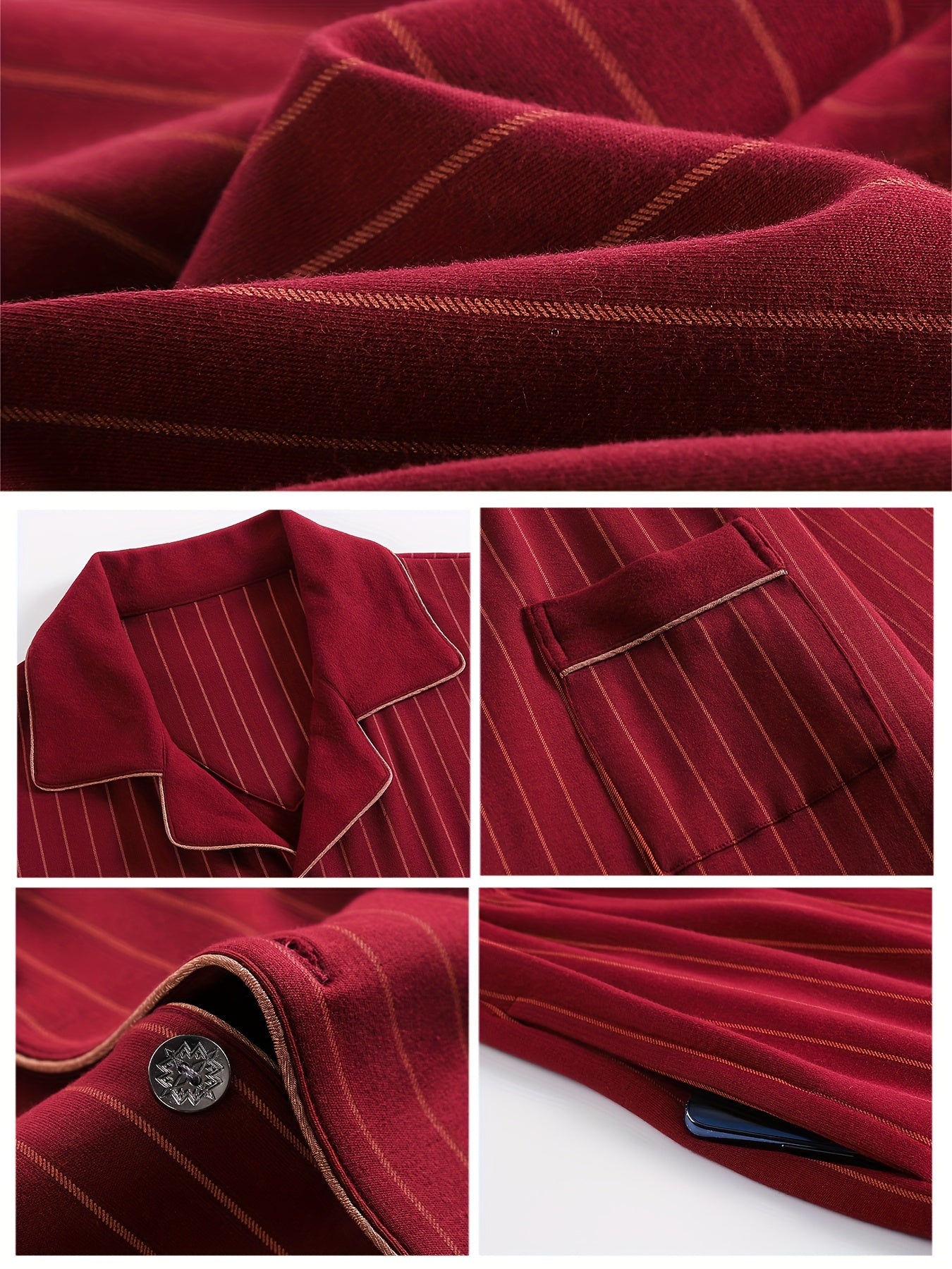 Men’s Long Sleeve Pajama Set by Snagg A Pajama