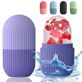 Silicone Ice Cube Facial Roller – Reusable Eye & Face Cooling