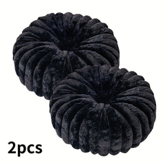 2pcs Plush & Cozy Round Throw Pillows by Snagg A Cushion