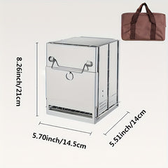 Outdoor Mini Firewood Stove by Snagg A Stove