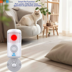 4 Pack Smart WiFi PIR Motion Sensors – Human Body Infrared Detectors with App Alerts by Snagg A Sensor Alarm