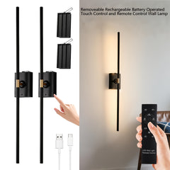 31.5" Wireless LED Wall Lamp – 360° Rotatable by Snagg A Wall Light