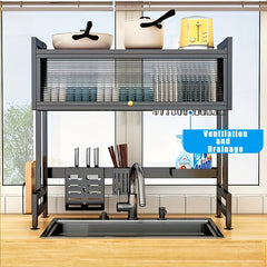 Multifunctional Countertop Dish Rack by Snagg A Rack