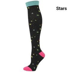 Unisex Compression Socks 20–30 mmHg Graduated Support for Nurses, Runners & Travel