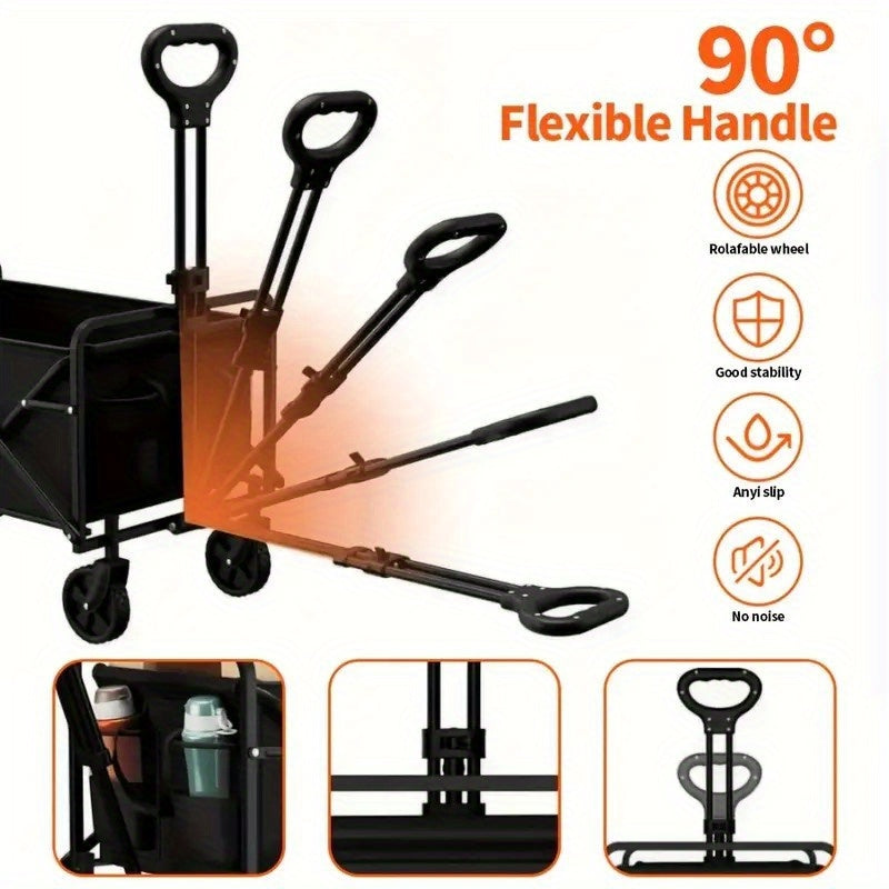 Heavy Duty Foldable Utility Cart by Snagg A Trolley