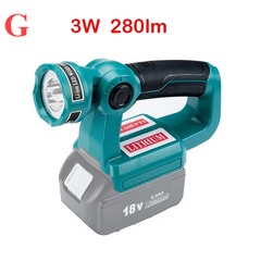 18V Cordless LED Work Light – Compatible with Makita Batteries