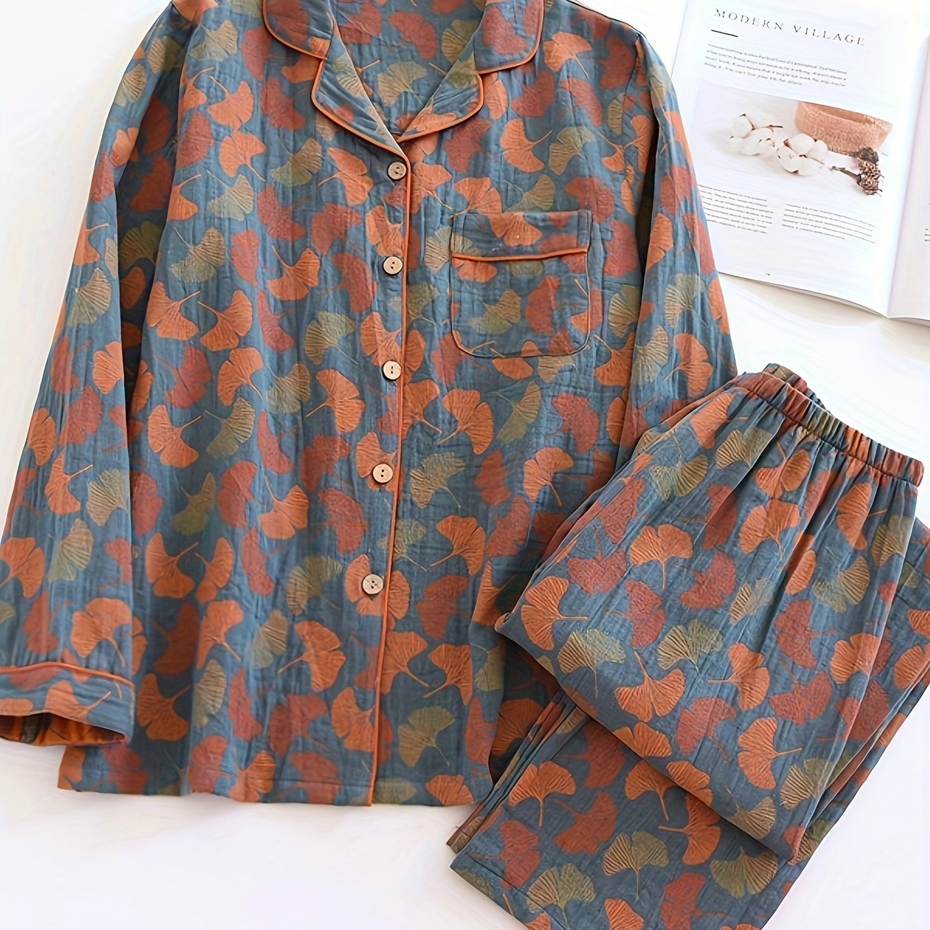 Women’s 2-Piece Floral Pajama Set by Snagg A Pajama