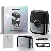 Portable 4D Floating Foil Shaver – 8000 RPM High Power Mini Electric Razor for Travel & Precision Grooming