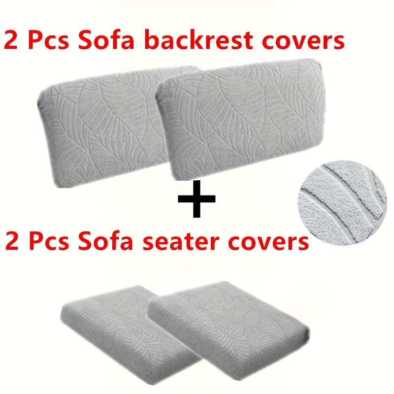 Universal Stretch Sofa Cushion Cover Set by Snagg A Cushion Cover