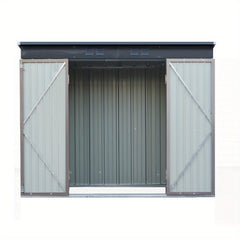 2.31×1.31m Metal Outdoor Garden Shed by Snagg A Shed