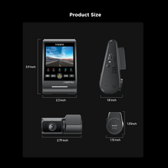 4K Dual Channel Telephoto Dash Cam | 4x Optical Zoom & Dual Sony STARVIS 2 Sensors