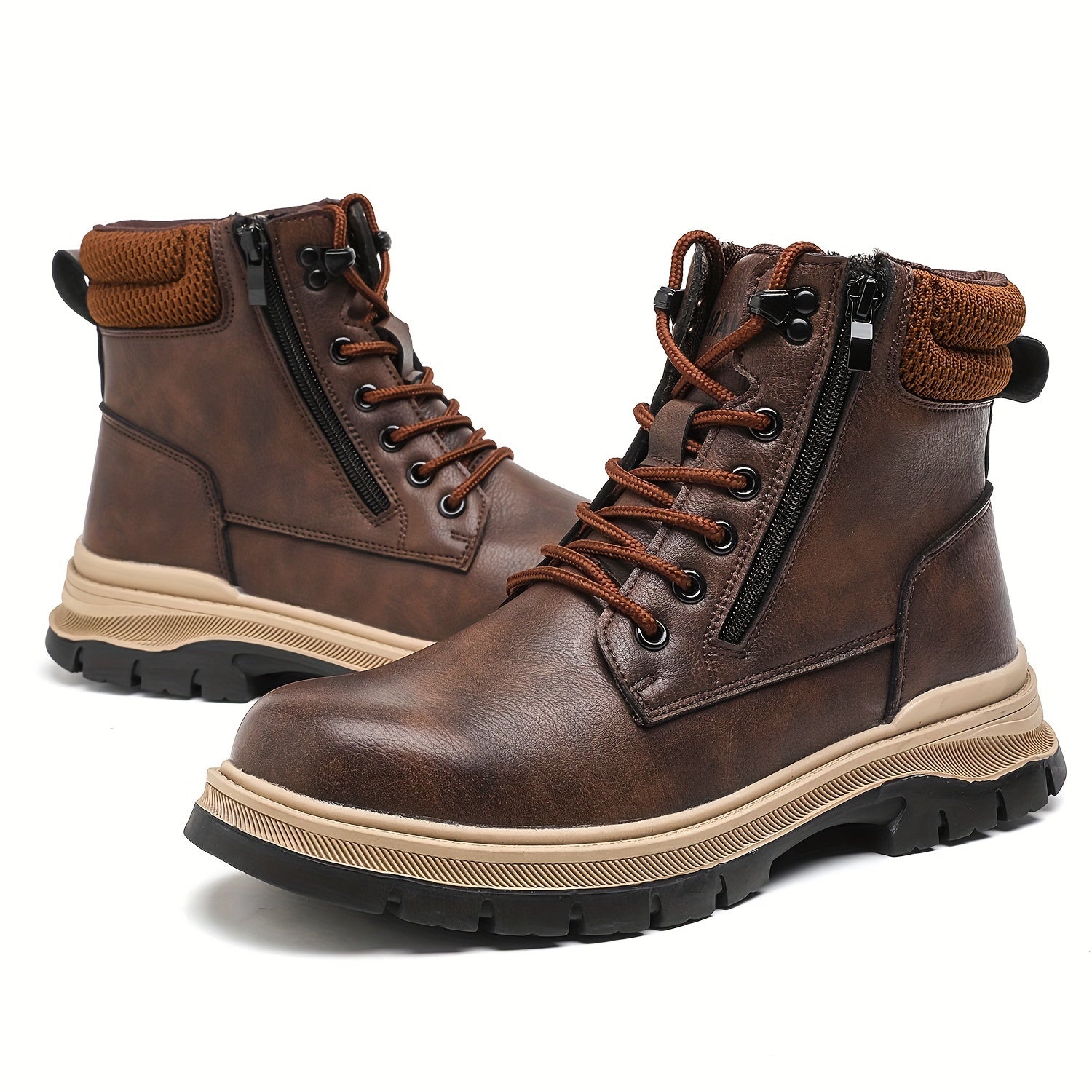 Heavy Duty Steel Toe Work Boots by Snagg A Safety Shoes