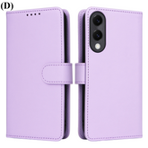 2 in 1 Removable Magnetic Wallet Case – Samsung Galaxy S23 Series - Light purple / For S23FE - Phone Cases & Covers