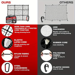 Bungee Cargo Net for Truck Bed & Roof Rack by Snagg A Car Rack