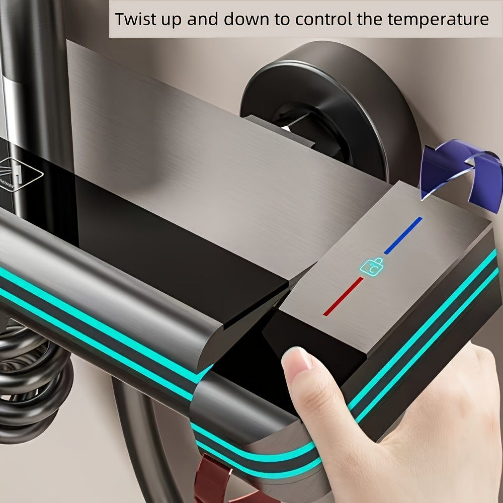 Luxury Rainfall Shower System by Snagg A Shower Head