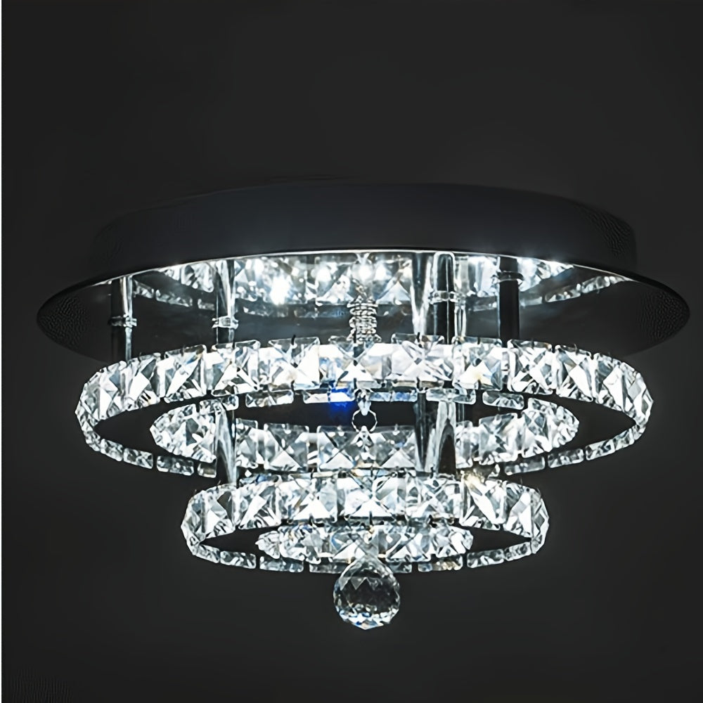 36W Modern Crystal LED Ceiling Light by Snagg A Ceiling Light