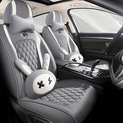 Universal PU Leather Car Seat Cover Set by Snagg A Seat Cover