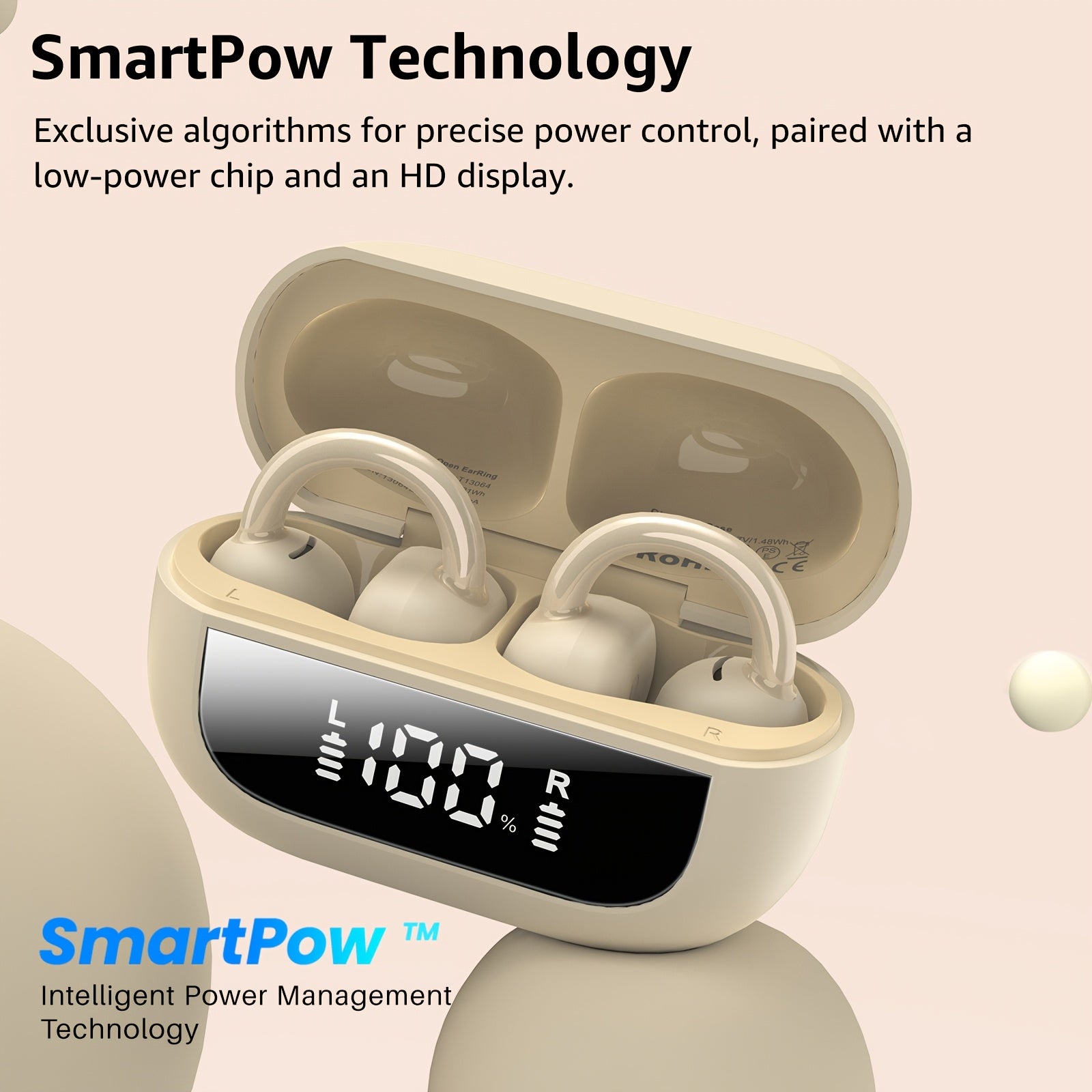 Wireless Open Back EarBuds by Snagg An EarBud