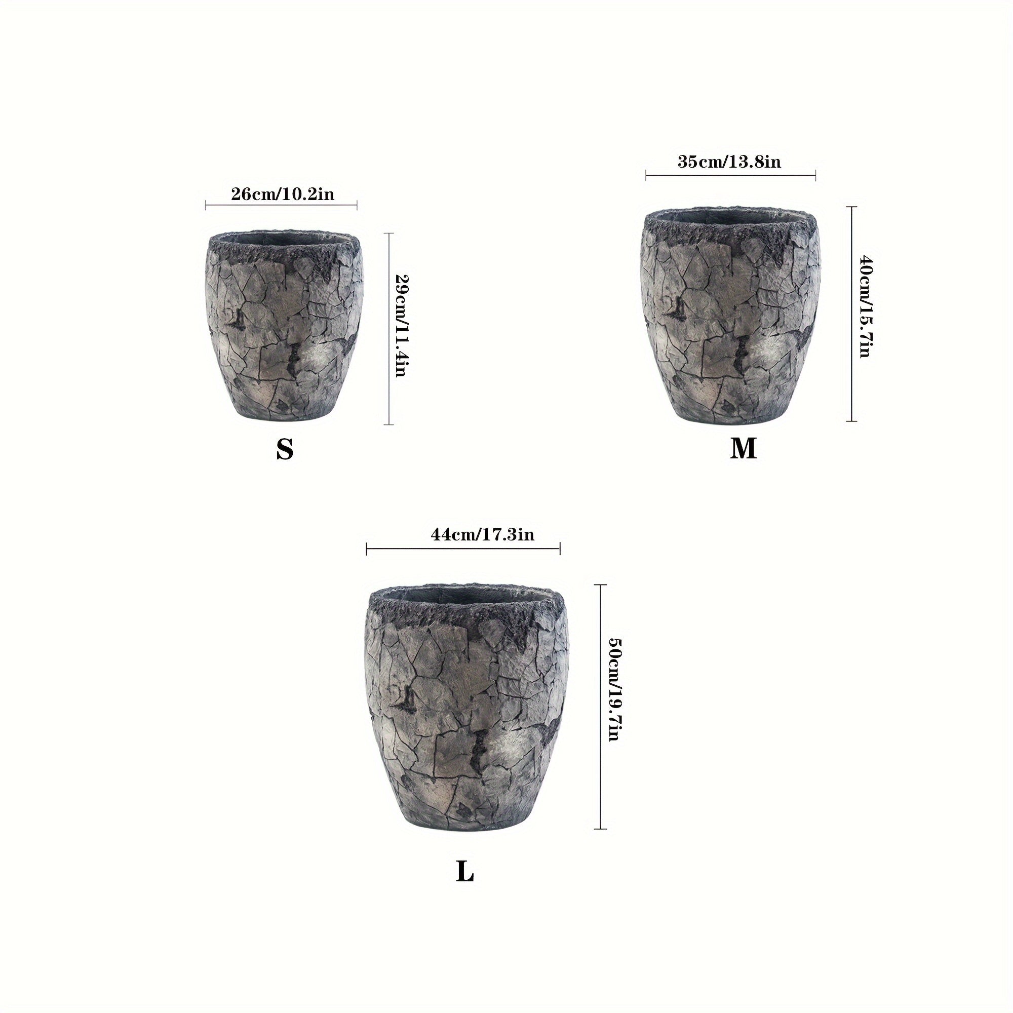 Vintage Fiber Clay Plant Pot with Drainage by Snagg A Pot