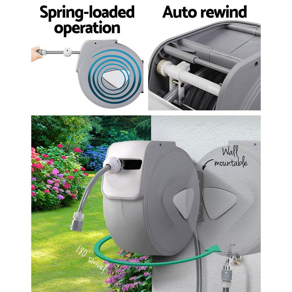 20M Retractable Garden Hose Reel - SnaggIt
