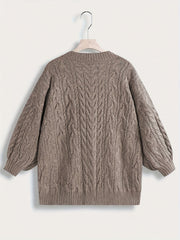 Plus Size Women’s V-Neck Sweater by Snagg A Top