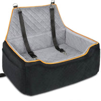 Dog Car Large Booster Seat with Safety Straps - SnaggIt