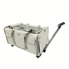 Extra Large Rolling Travel Pet Trolley by Snagg A Pet Trolley