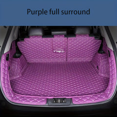 3D Faux Leather Trunk Mat by Snagg A Trunk Mat