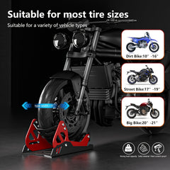 Heavy Duty Motorcycle Wheel Chock by Snagg A Wheel Chock