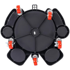 Heavy Duty Car Wash Bucket Cart with Wheels by Snagg A Bucket