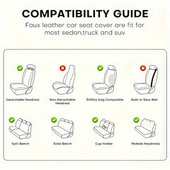 5 Seat Car Seat Cover Set by Snagg A Seat Cover