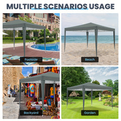 2x2M Waterproof Portable Gazebo Pop Up Canopy Tent by Snagg A Canopy Tent